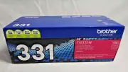Brother TN331M Standard Yield Magenta Toner Cartridge - New Sealed Genuine 331