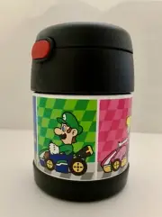 New SuperMario Thermos 10oz. Kid's Funtainer Vacuum Insulated Stainless Food Jar