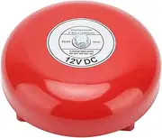 Electric Alarm Bell, Internal Strike Alarm Bell, Security Bell 100db Volume 6 Inches for School Company Station Warehouse
