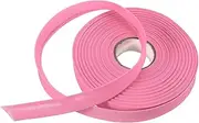 uxcell 3/4 Inch Single Fold Bias Tape Polyester Continuous Bulk Bias Tape for Sewing, Seaming Quilting Hemming Binding Crafts (Rose Red 25 Yards)