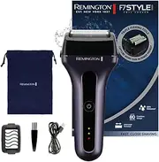 Remington F7000 Men's Electric Razor [Hair Clipper] Foil Shaver, Wet & Dry Shaver, 100% Waterproof, Pop-Up Trimmer, Tri-Flex Shaving Foil, Intercept Trimmer, Lithium Battery