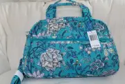 VERA BRADLEY Compact Weekender Travel Bag - Peacock Garden - NWTS