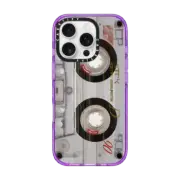 iPhone 16 Pro Impact Case MagSafe Compatible Cassette Transparent