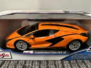 Maisto 1:18 Diecast Special Edition Lamborghini Sian FKP 37 Orange NEW