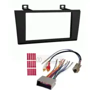 Car Radio Stereo 2Din Dash install Kit Harness for 2004-2005 Ford Thunderbird