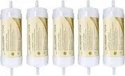 MicroMATRIX 5pc Bidet Water Filter Replacement Set, Fitting Type 1/4