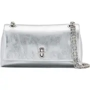 Marc Jacobs The Dual Chain Strap Mini Bag in Silver at Nordstrom One Size