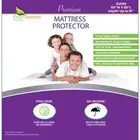 Queen Size Waterproof Mattress Protector - Fitted Sheet Mattress Cover with D...