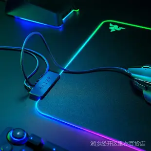 Razer Firefly V2烈焰神蟲V2硬質版RGB幻彩遊戲電腦滑鼠墊適用-極巧