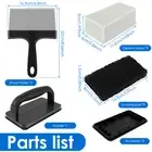 15Pcs Griddle Cleaning Kit Efficient Cleaning Kit Detachable with Handle RoydN
