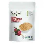 Maca Powder Red 8 Oz by Sunfood Superfoods