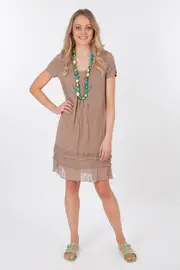 Cedar Jersey Dress--THR-6011-NA
