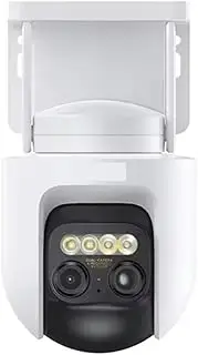 Outdoor Camera 2.5K CCTV Full-Color Night Vision WiFi 4 Million Pixel IP66 Smart Home Sound and Light Warning(U/K)