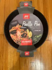 40 CM MARBLE COATED PAELA PAN WITH INDUCTION QUEEN OF THE KITCHEN