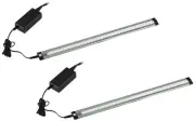 360 Lighting Grayson 35.5" Wide LED Under Cabinet Light Kit Set of 2
