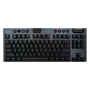Logitech G915 X LIGHTSPEED TKL Low-Profile Wirelees Gaming Keyboard (Black)