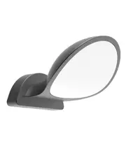Opava Dark Grey Exterior LED Wall Light