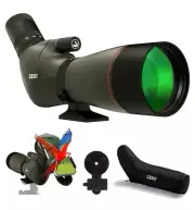 Gosky 20-60x60 HD Spotting Scope with Tripod, Carrying Bag and Scope
