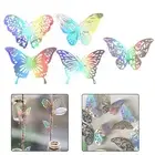 Home Accent 3D Simulation Butterflies Colorful Wall Decor Classroom Use