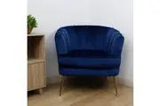 Hanna Tub Chair Dark Blue