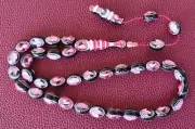 Flexiglass Airplane Glass Turkes Misbaha, Tesbih, Tasbeeh, Rosary Beads