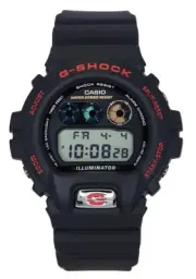Casio G-Shock Black Dial Quartz Sports 200M Men's Watch DW-6900TR-1