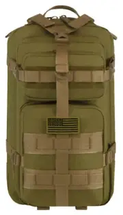 East West USA Tactical Molle Military Assault Hunting Backpack RT502L TAN