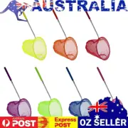 Kids Telescopic Butterfly Dragonfly Nets Extendable Nylon Fishing Mesh Bags