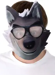 The Bad Guys Mr Wolf Kids Costume Mask