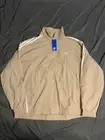 Adidas Originals Men's Magic Beige Woven Firebird Track Top Jacket IZ3061 Sz L