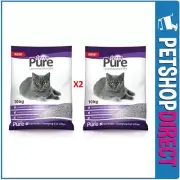 Terra Pure LAVENDER Clumping Cat Litter 20kg (2 x 10kg bags)