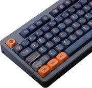 ZXMICYFA MOA Profile PBT Keycaps 75 Percent, 150 Keys Custom Dye Sublimation Keycaps Set Compatiable for Cherry MX Switch Mechanical Keyboard