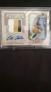 2020 Legacy Football Cole Kmet Rookie Auto Patch /399