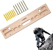 Climbing Training Hangle, Wooden Finger Training Board | Door Mounted Training Station Rock, Hangboard Door Door Wall Handle Frame Performan Improvement