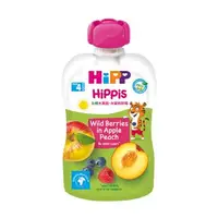 在飛比找大樹健康購物網優惠-（任4件$240）【HiPP喜寶】生機水果趣-水蜜桃野莓（1
