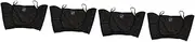 Healeved 4pcs Underarm Sweat Pads Armpit Sweat Pads Girls Shirts Costume Shirt Reusable Sweat Vest Summer Vests for Women Finger Cots Polyester (polyester) Suspenders The Back