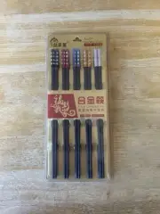 10 pairs Alloy Chopsticks Reuseable
