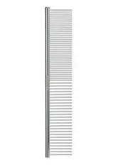 [Andala Pets] Artero Grooming Comb 18cm With Short 2.8cm Teeth in Silver