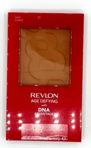 NEW Revlon Age Defying with DNA Advantage Powder 25 DEEP