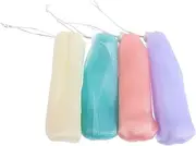 PAMINGONO 8pcs Soap Sock for Bar Soap Thickened Foaming Net Soap Travel Case Shower Soap Soap Sleeves for Soap Bars Net for Soap Bath Soap Net Soap