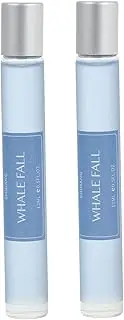 Set of 2 Women Men's Cologne: Light Daily Fragrance Romantic Body Perfume Non-irritating for Women Men Compact for On-the-go