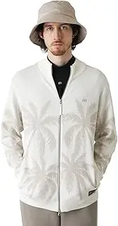 TravisMathew(トラヴィスマシュー) Travis Matthew 7AL007 Men's Knit Blouson (Double Jacquard) / Golf