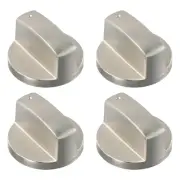 4x Zinc Alloy Home Kitchen Gas Stove Knobs Cooker Oven Cooktop Switch Control