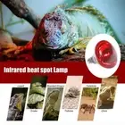 Reptile Lamp Fixture Heat Lamp Insulation E27 Red Light 100-250W G0G6