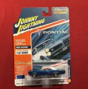 JOHNNY LIGHTNING 1966 PONTIAC GTO BARRIER BLUE . SEE COMBINED OFFERS!