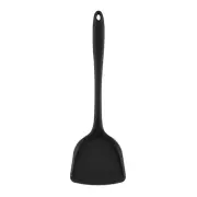 Non-Stick Spatula Silicone Heat-Resistant Turner Shovel Cooking Tool (Black