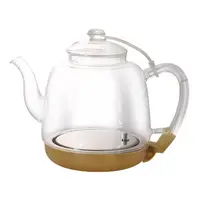 在飛比找松果購物優惠-HUSKY哈適奇 智能淨水料理壺專用自動上水玻璃加熱壺1.0