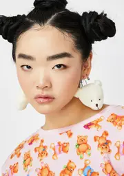 Bear Minimum Drop Earrings
