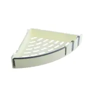 Bathroom SCorner torage Rack Shelf Plastic Shower Caddy Soap Cosmetic Shampoo Holder with Hook Towel Rack Bathroom Organizer