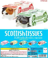在飛比找Yahoo!奇摩拍賣優惠-蘇格蘭摺耳貓 & 衛生紙盒 KITAN 奇譚俱樂部 扭蛋 轉